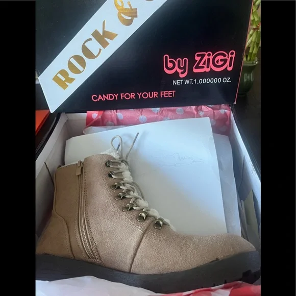 Rock and Candy by Zigi Combat Boots US 7 - Picture 7 of 9